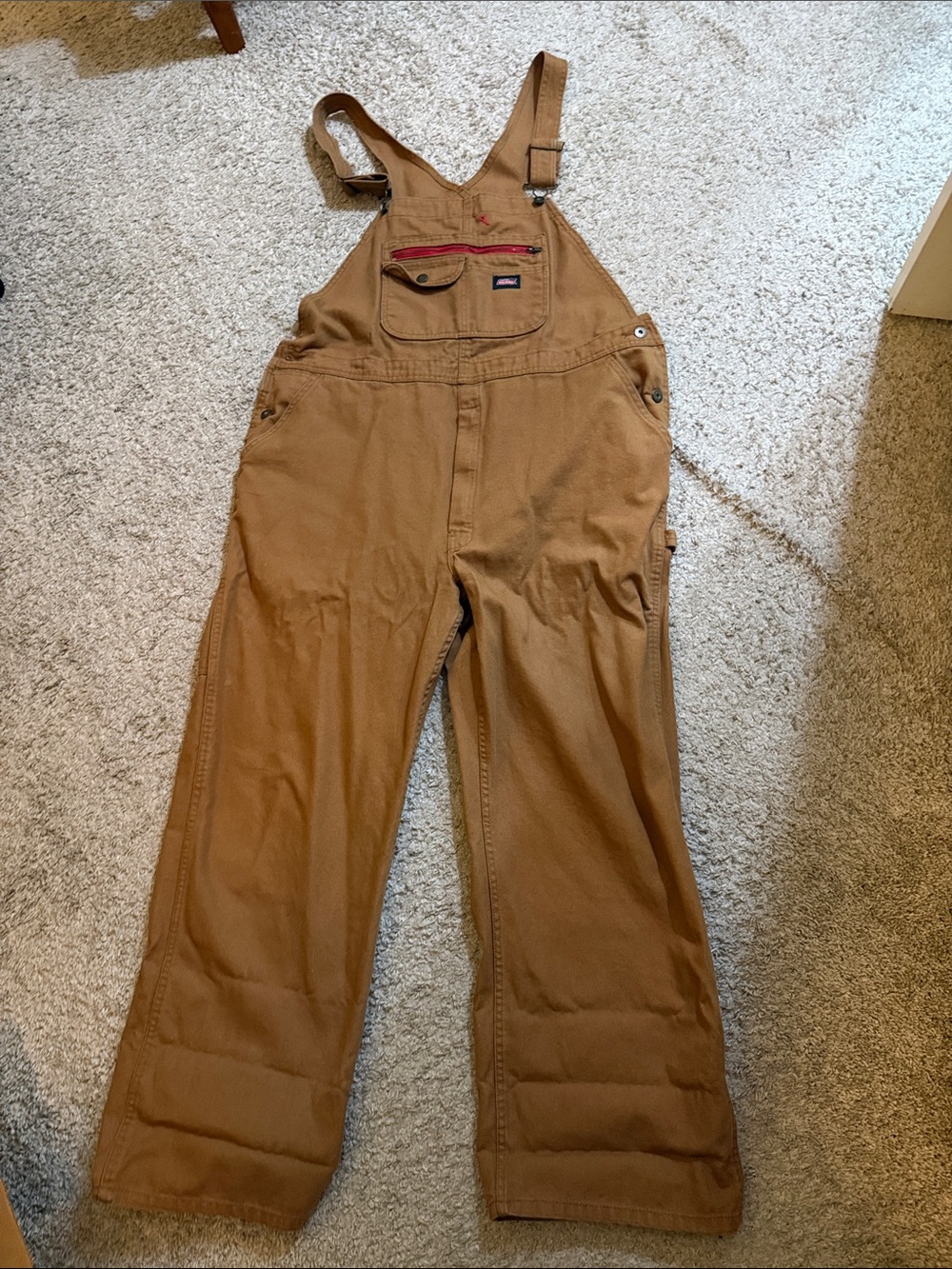 Dickies Brown Carpenter Overalls